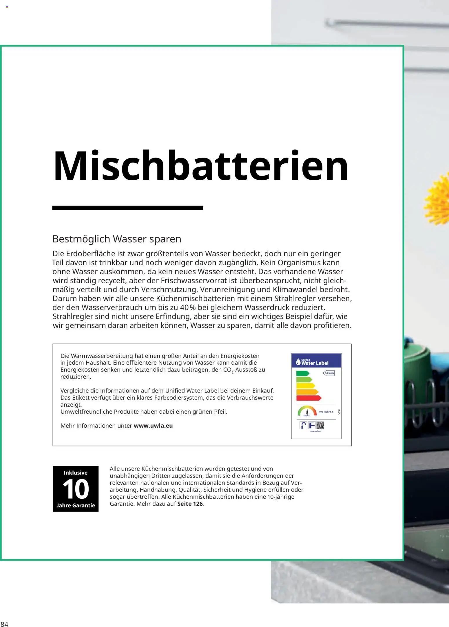 Vorschau von dem Prospekt des Geschäftes Ikea, gültig ab dem 16.09.2026 - Wasser