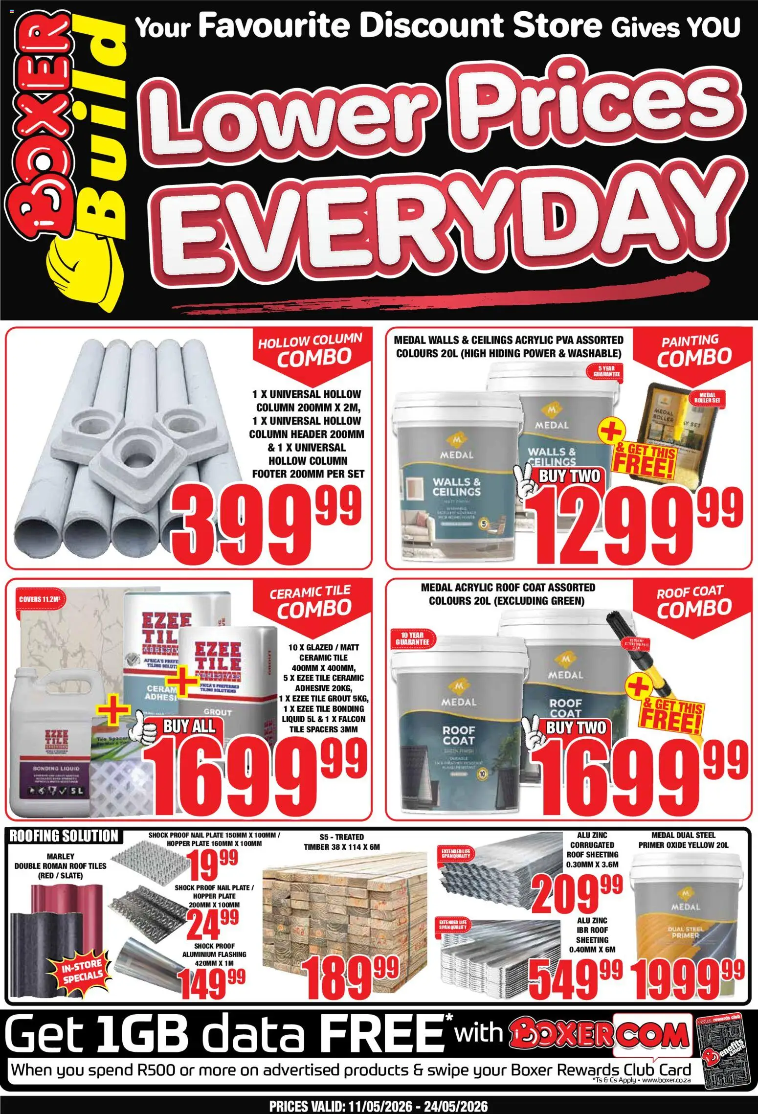 Preview of Boxer flyer valid from 11/05/2026