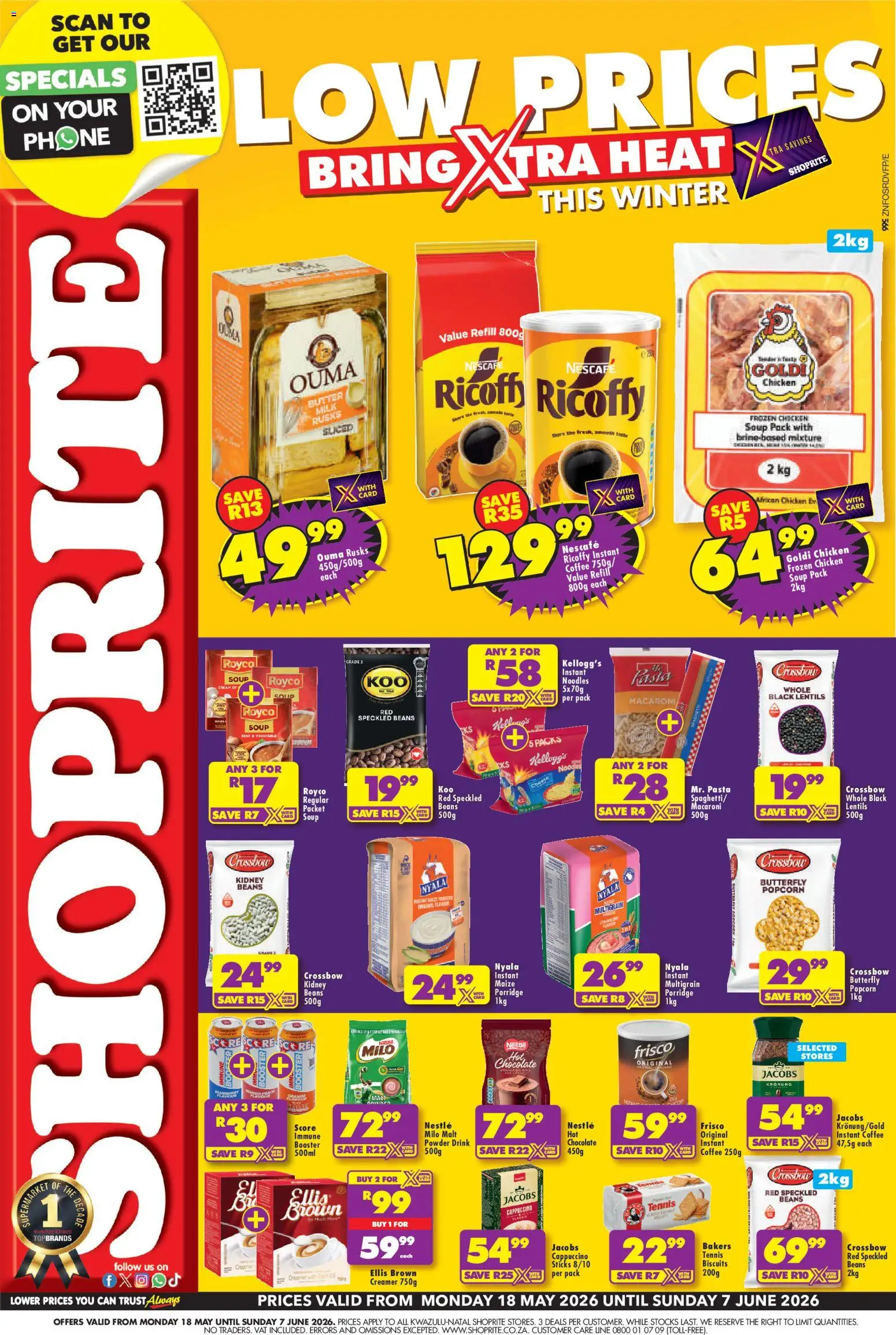 Preview of Shoprite flyer valid from 18/05/2026