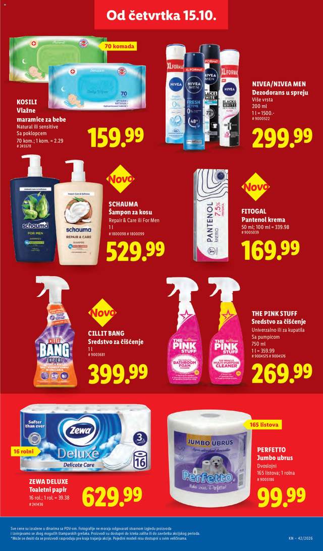 Novi Lidl katalog od 15.10.