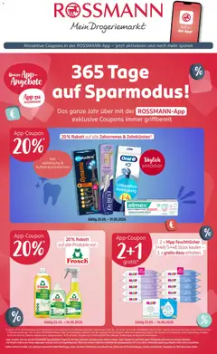 Vorschau von dem Prospekt des Geschäftes Rossmann, gültig ab dem 25.05.2026