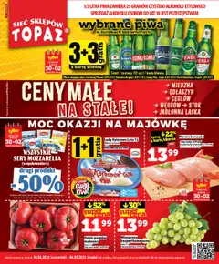 Pogląd gazetki "Topaz gazetka - Ceny małe na stałe" ze sklepu Topaz ważnej od 30.04.2026