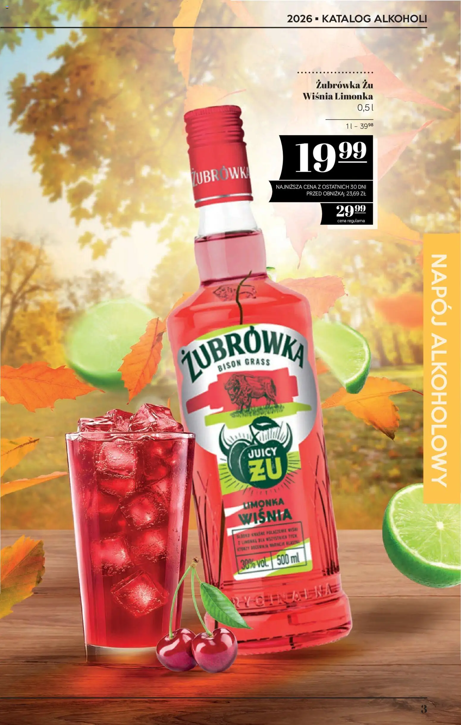 Pogląd gazetki "POLOmarket katalog - Alkoholi" ze sklepu POLOmarket ważnej od 08.10.2026 - Żubrówka, Limonka