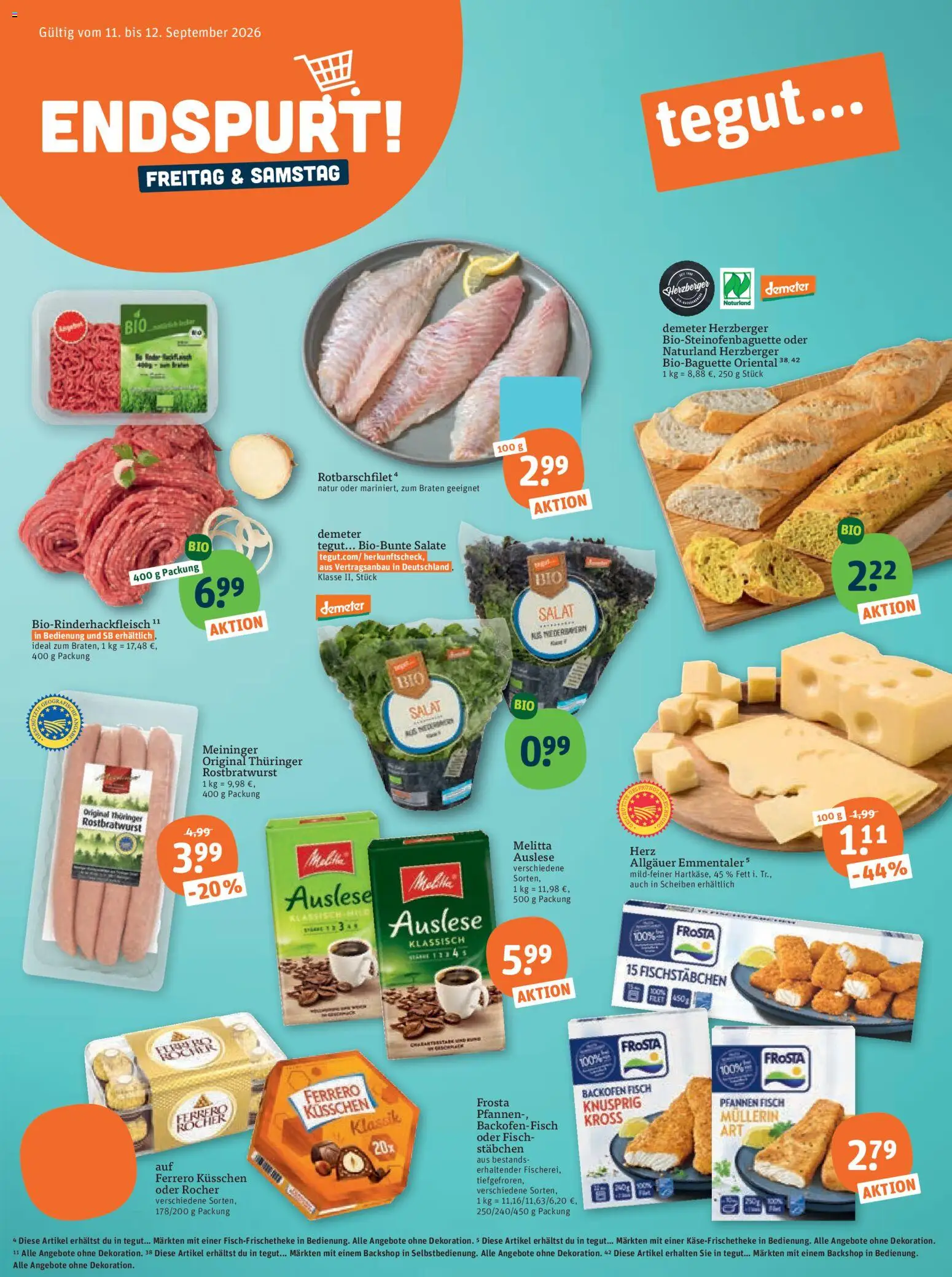Vorschau von dem Prospekt des Geschäftes Tegut, gültig ab dem 07.09.2026