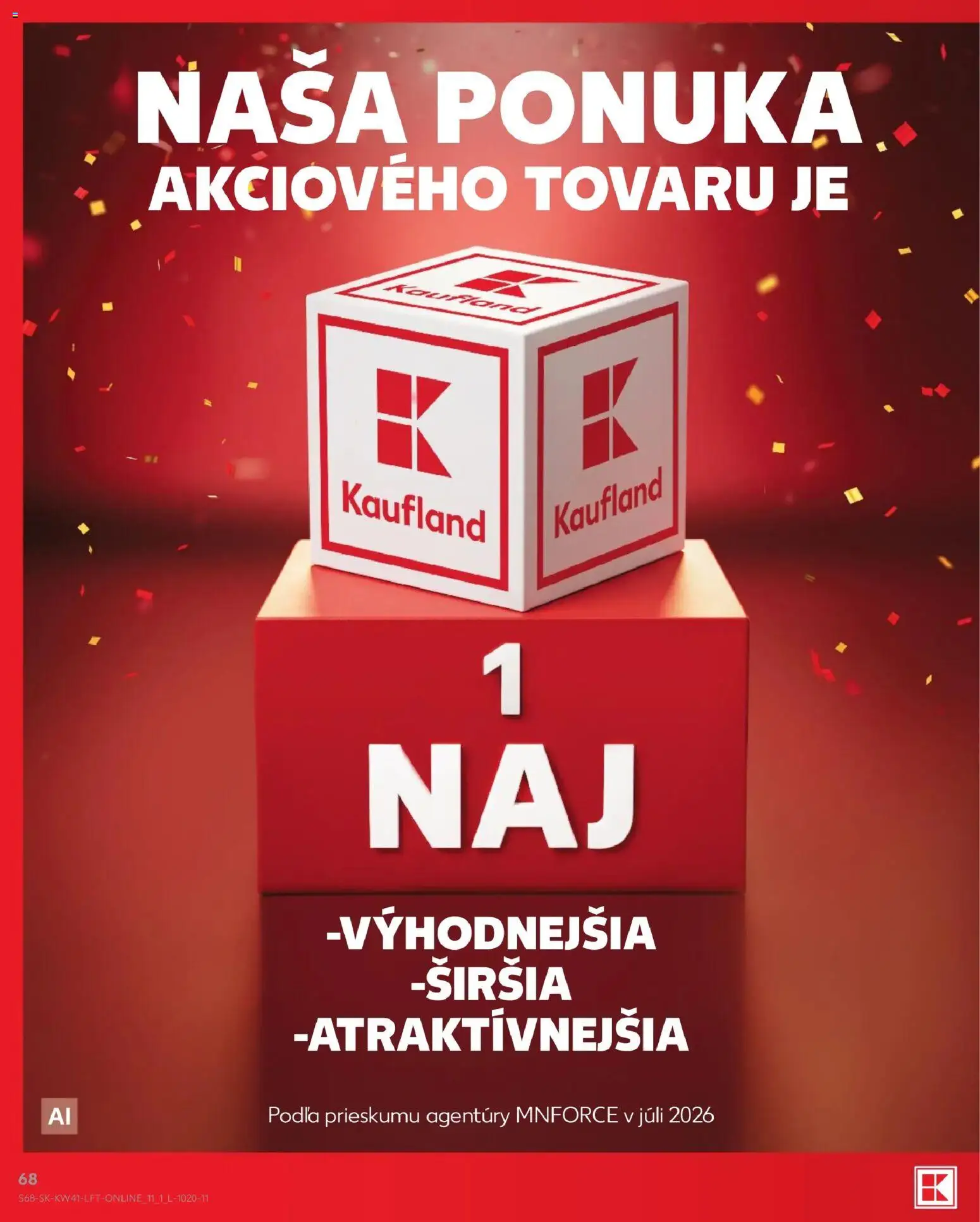 Náhľad Kaufland letáku platného od 08.10.2026
