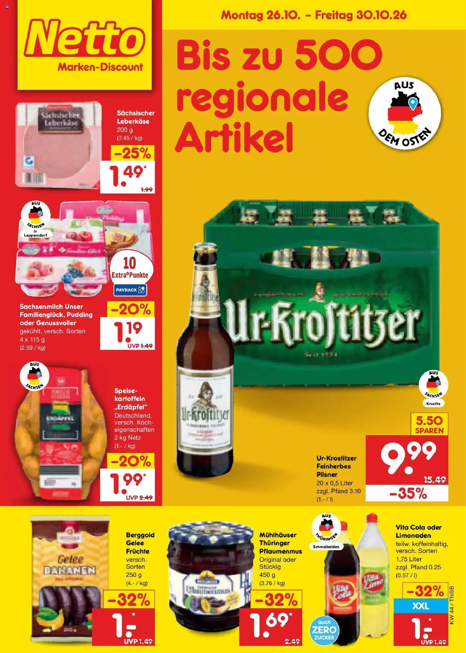 Vorschau von dem Prospekt des Geschäftes Netto Marken-Discount, gültig ab dem 26.10.2026