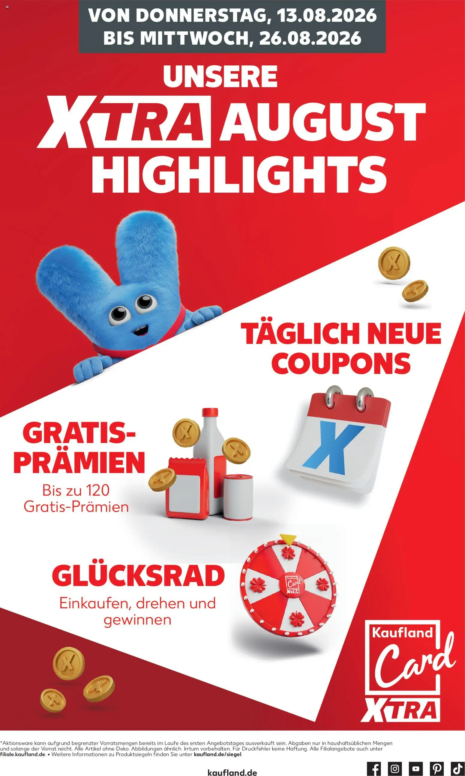 Vorschau von dem Prospekt des Geschäftes Kaufland, gültig ab dem 13.08.2026