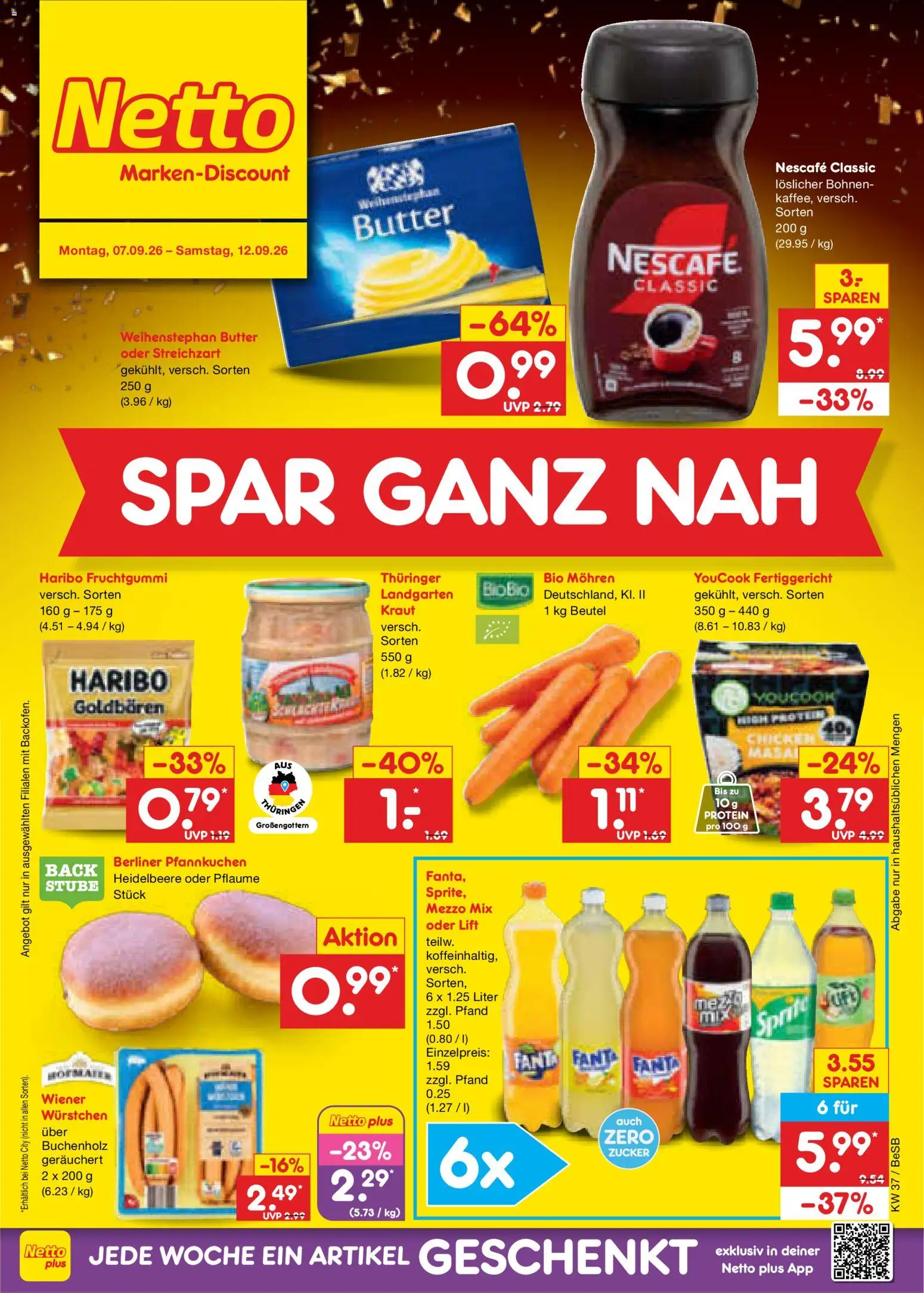 Vorschau von dem Prospekt des Geschäftes Netto Marken-Discount, gültig ab dem 07.09.2026