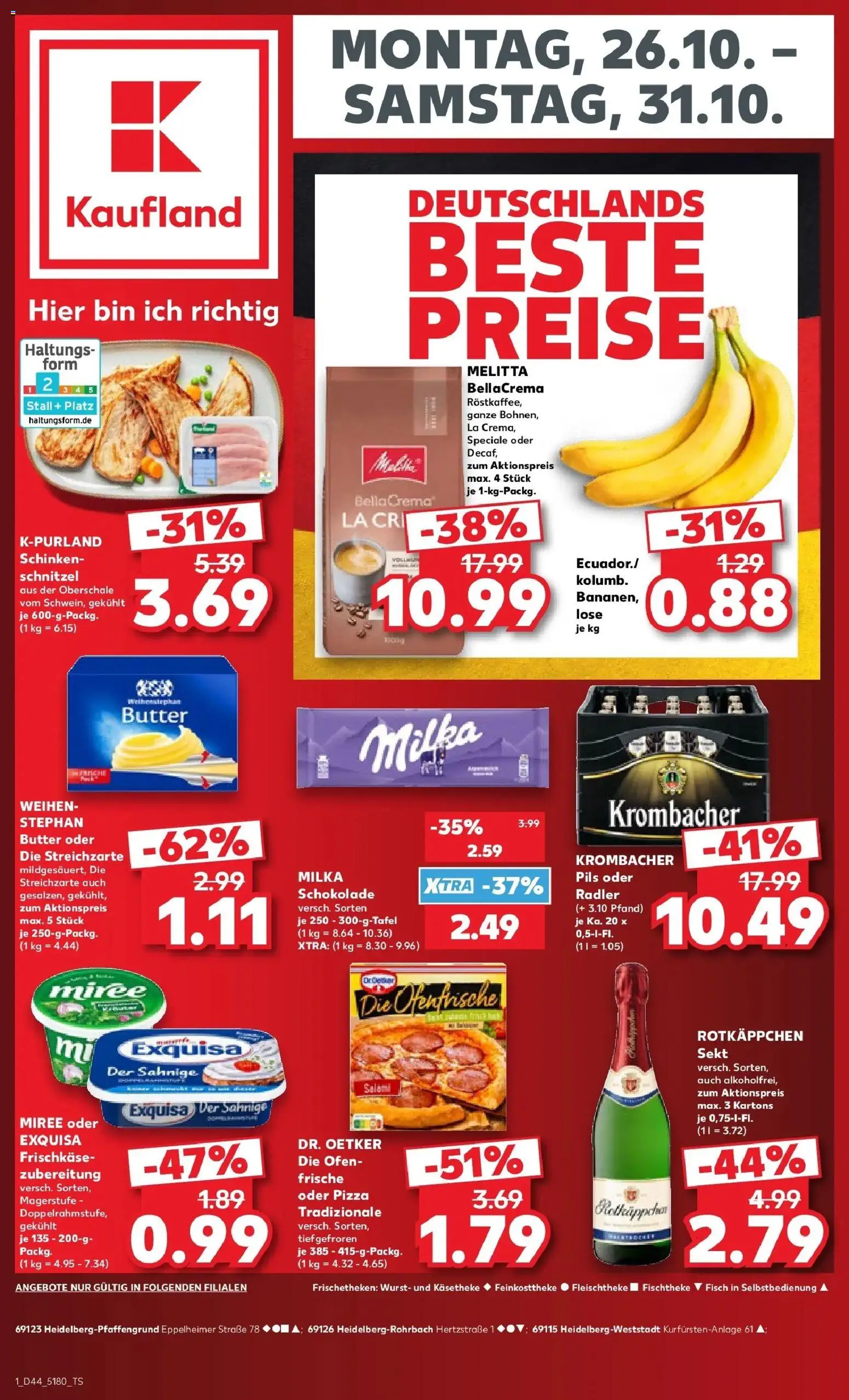 Vorschau von dem Prospekt des Geschäftes Kaufland, gültig ab dem 26.10.2026