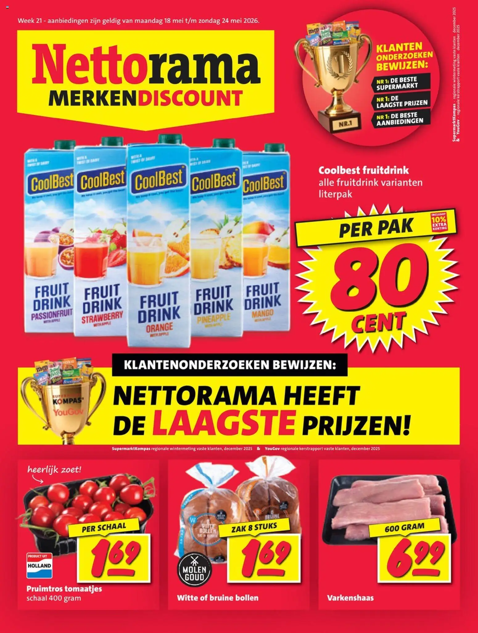 Voorbeeld van Nettorama folder van winkel Nettorama geldig vanaf 18-05-2026