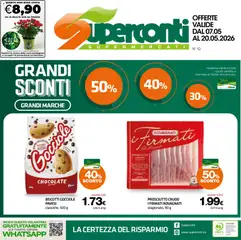 Anteprima dell'opuscolo Superconti volantino dal negozio Superconti valido da 07/05/2026