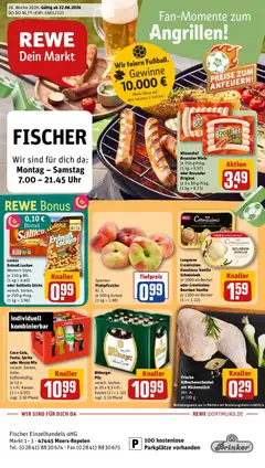 Vorschau von dem Prospekt des Geschäftes Rewe, gültig ab dem 21.06.2026