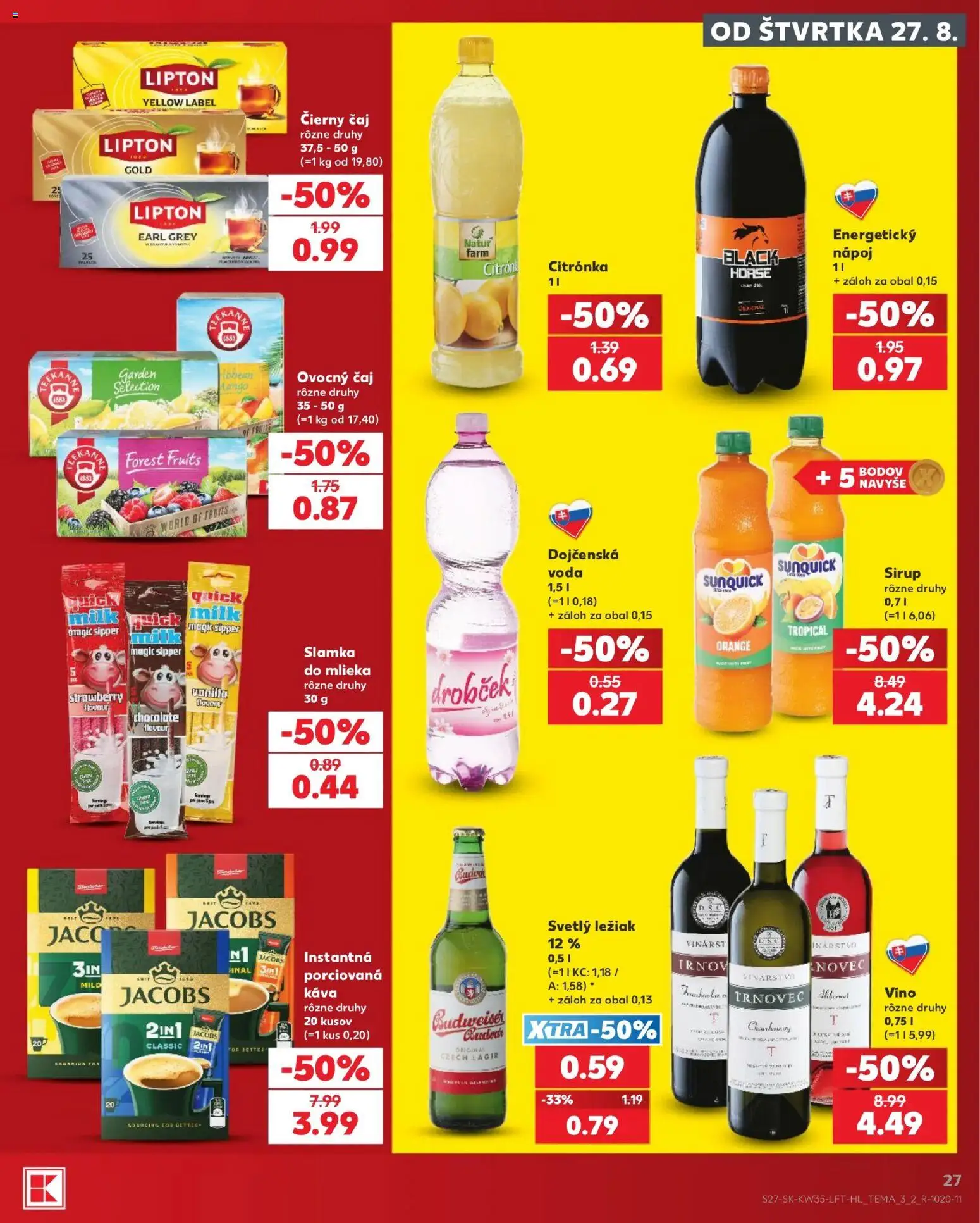 Náhľad Kaufland letáku platného od 27.08.2026