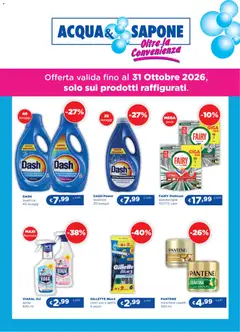 Anteprima dell'opuscolo Acqua e Sapone volantino Promo dal negozio Acqua e Sapone valido da 01/10/2026