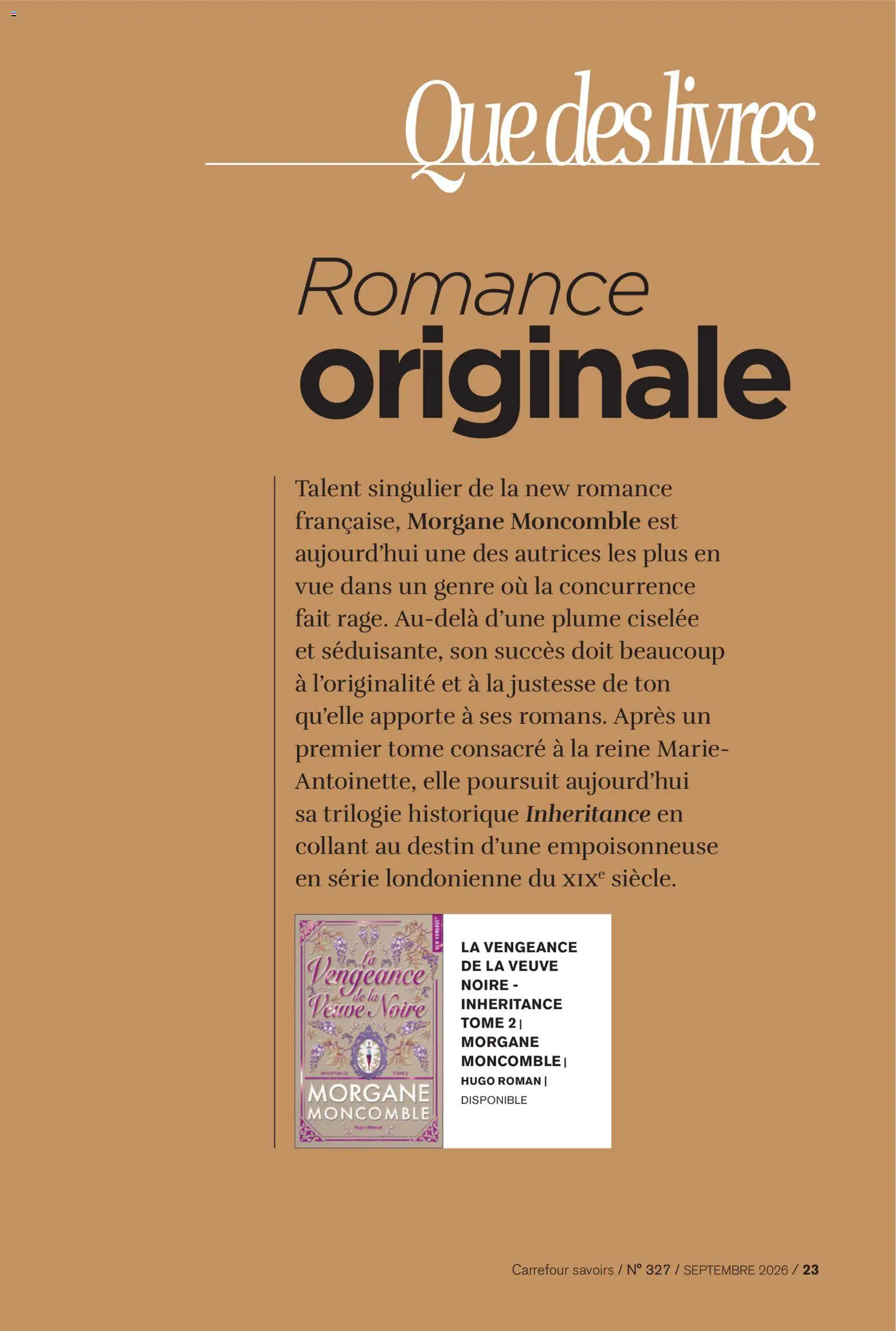 Prévisualisation de Carrefour A chacun sa culture du magasin Carrefour formulaire valide 01/09/2026 - Livres, Collant