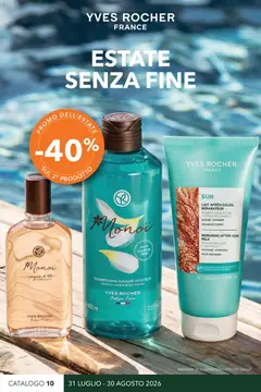 Anteprima dell'opuscolo Yves Rocher catalogo Estate Senza Fine dal negozio Yves Rocher valido da 31/07/2026