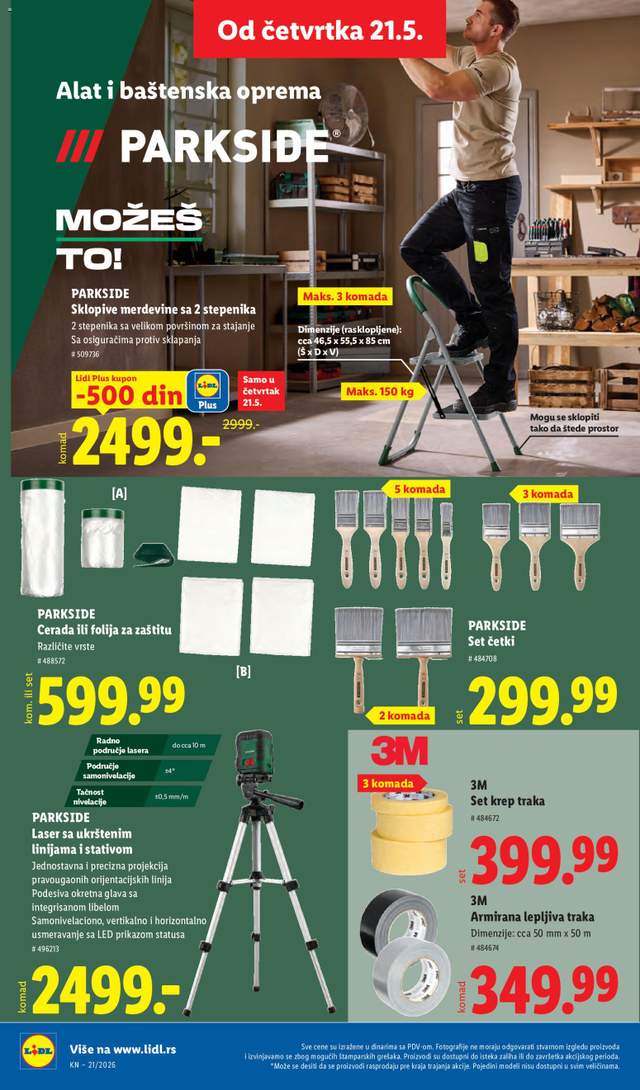 Novi Lidl katalog od 21.05.
