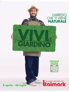 Anteprima dell'opuscolo Italmark volantino Giardino dal negozio Italmark valido da 08/04/2026