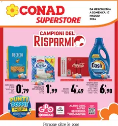 Anteprima dell'opuscolo Conad volantino Superstore Lazio dal negozio Conad valido da 06/05/2026