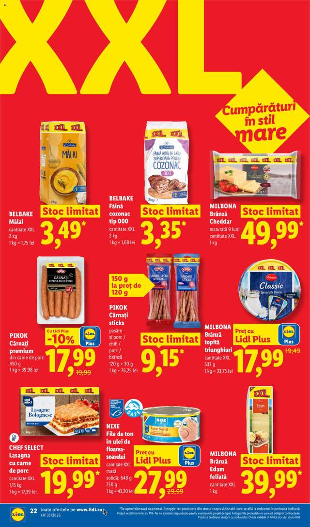 Noul catalog Lidl de la 10.08.