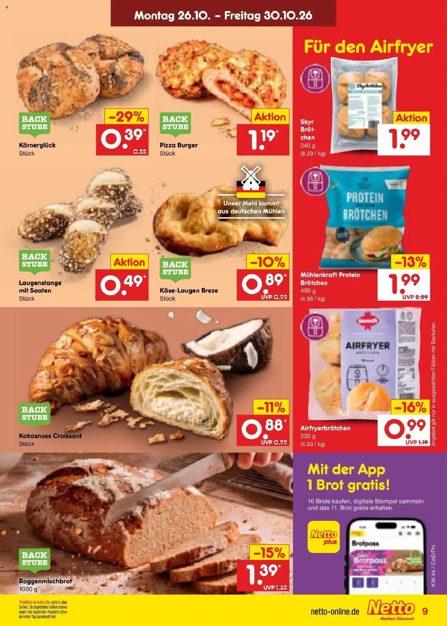 Vorschau von dem Prospekt des Geschäftes Netto Marken-Discount, gültig ab dem 26.10.2026