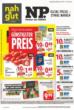 Vorschau von dem Prospekt des Geschäftes NP Discount, gültig ab dem 19.10.2026
