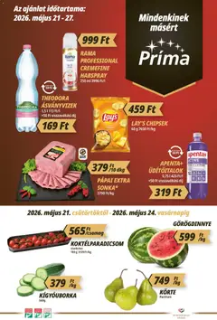 CBA Príma - CBA Príma akciós újság megtekintése, amely érvényes 2026.05.21.-től