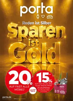 Vorschau von dem Prospekt des Geschäftes Porta!, gültig ab dem 31.08.2026