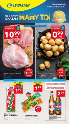 Pogląd gazetki "Lewiatan gazetka - Ostrów Wielkopolski" ze sklepu Lewiatan ważnej od 02.07.2026