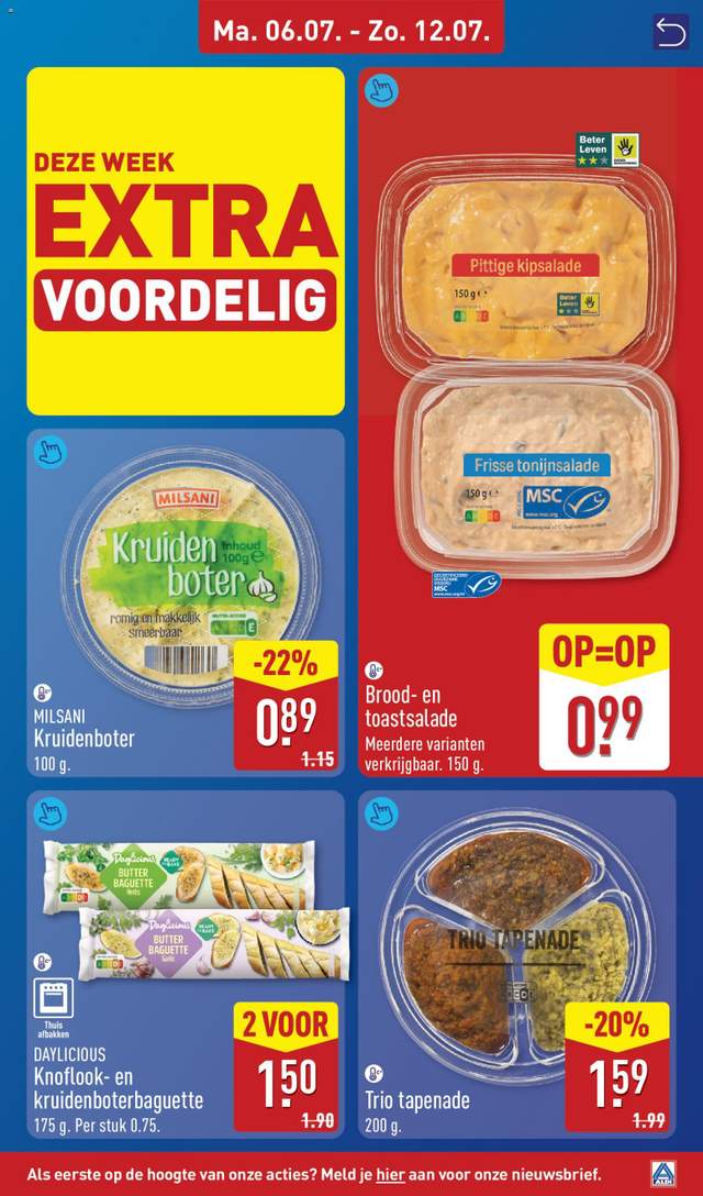 Nieuwe Aldi folder vanaf 06-07