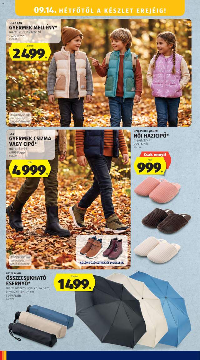 Új Aldi akciós újság 09.10.