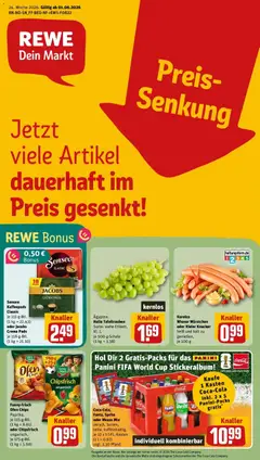 Vorschau von dem Prospekt des Geschäftes Rewe, gültig ab dem 07.06.2026