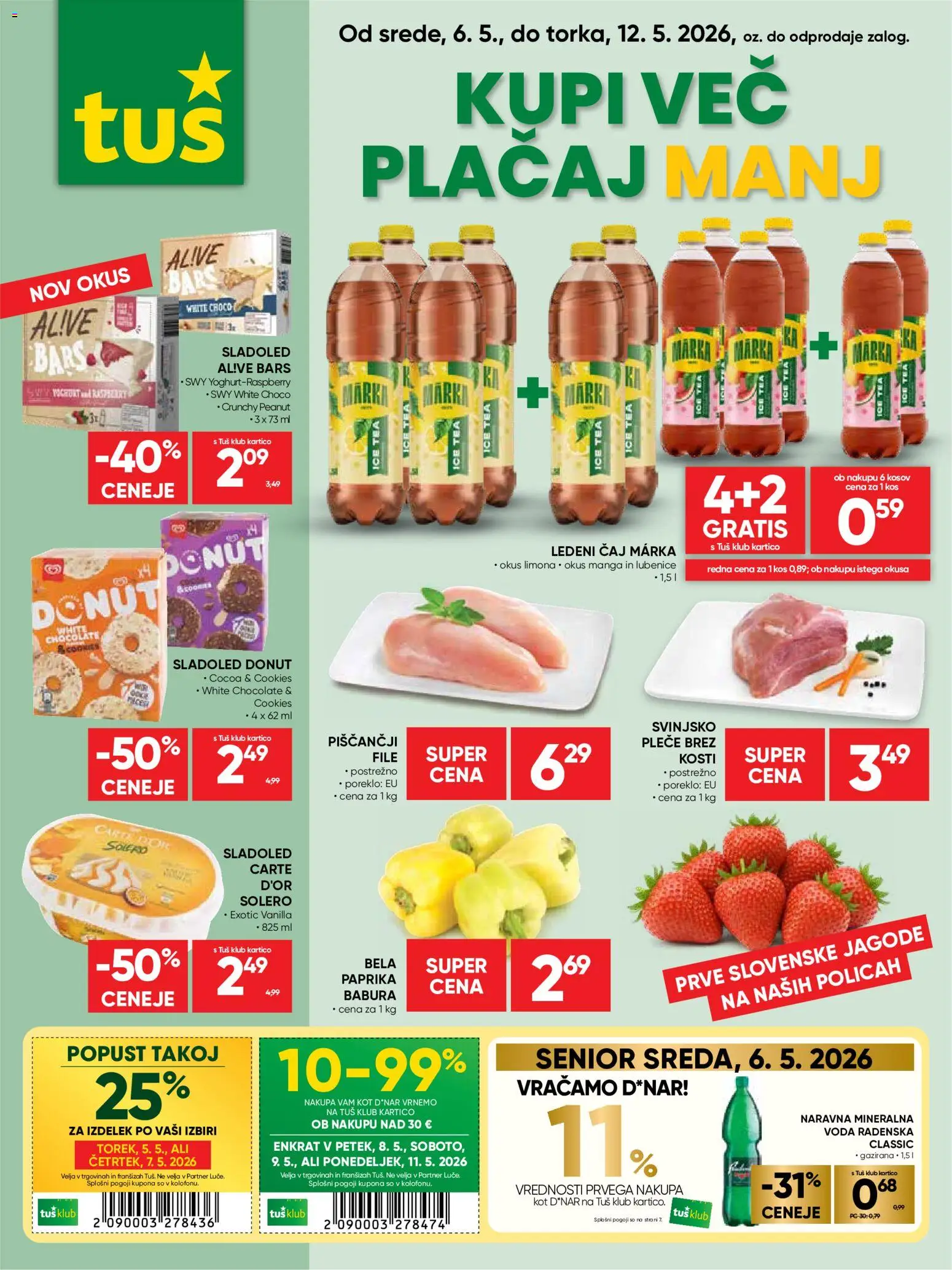 Predogled kataloga iz trgovine Tuš veljaven od 06.05.2026