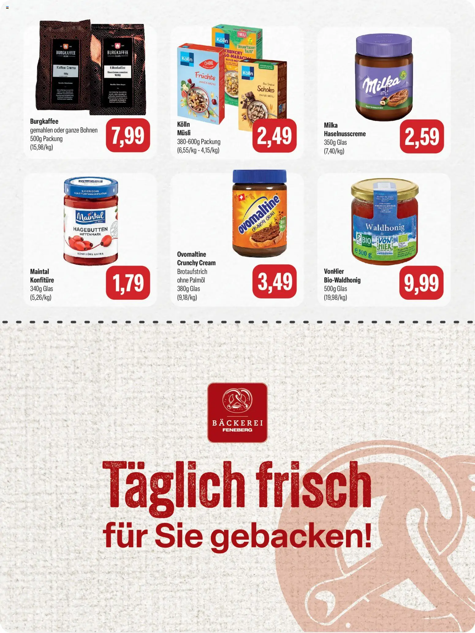 Vorschau von dem Prospekt des Geschäftes Feneberg, gültig ab dem 26.10.2026