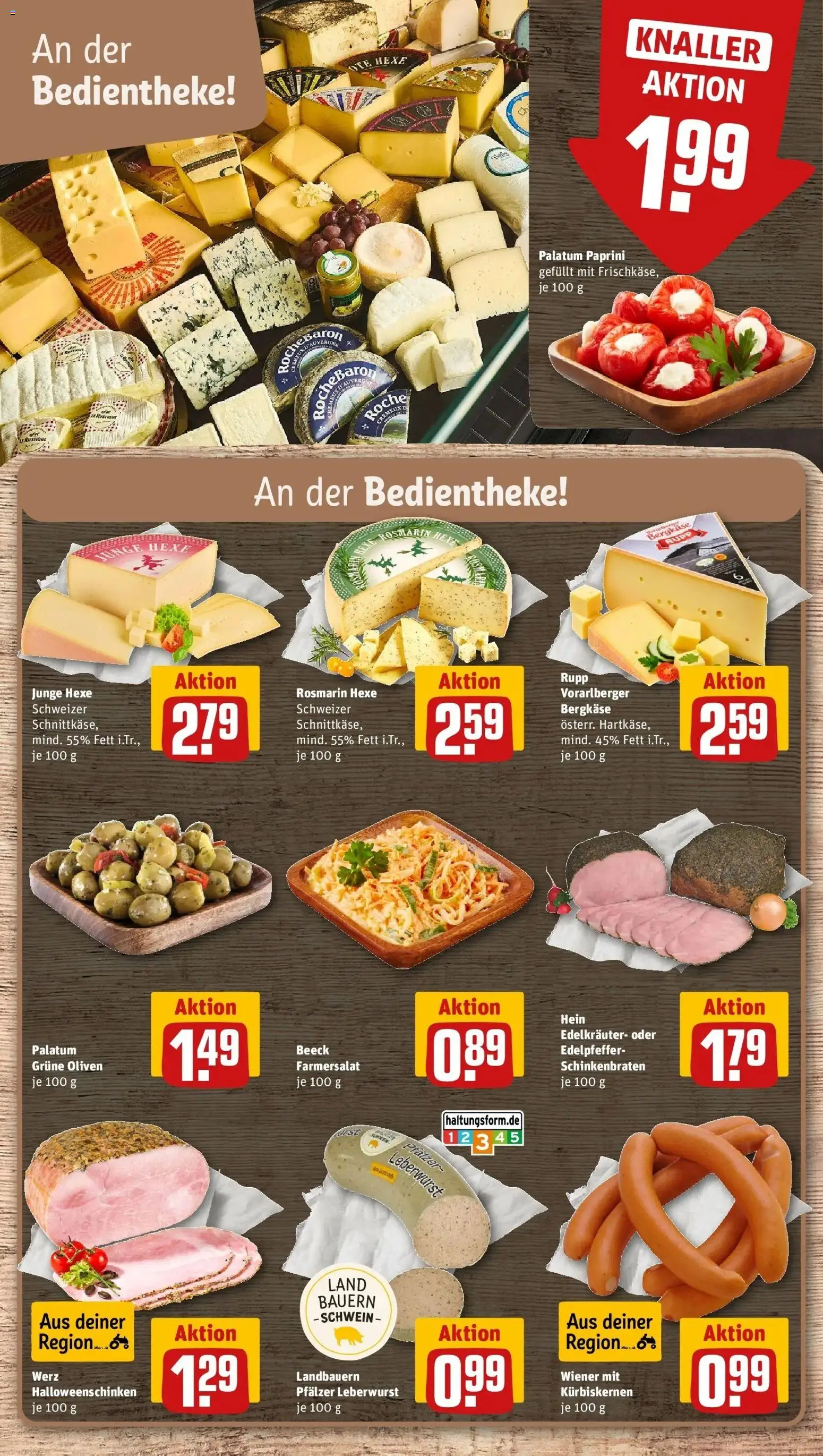 Vorschau von dem Prospekt des Geschäftes Rewe, gültig ab dem 26.10.2026
