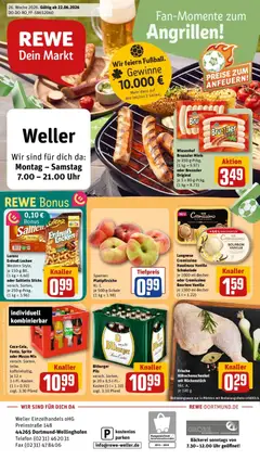 Vorschau von dem Prospekt des Geschäftes Rewe, gültig ab dem 22.06.2026