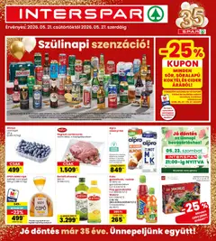 Interspar - Interspar akciós újság megtekintése, amely érvényes 2026.05.21.-től