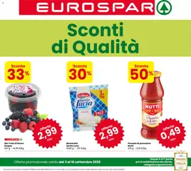 Anteprima dell'opuscolo Eurospar volantino Rovereto dal negozio Eurospar valido da 03/09/2026