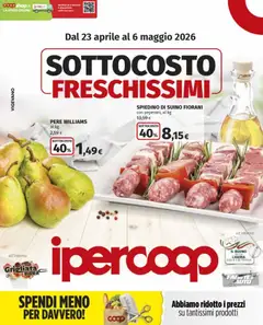 Anteprima dell'opuscolo Ipercoop volantino Vigevano dal negozio Ipercoop valido da 23/04/2026