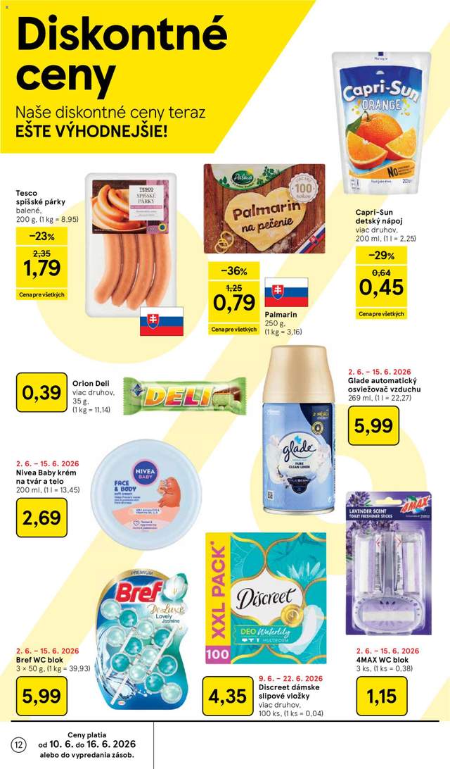Nový Tesco leták od 10.06.