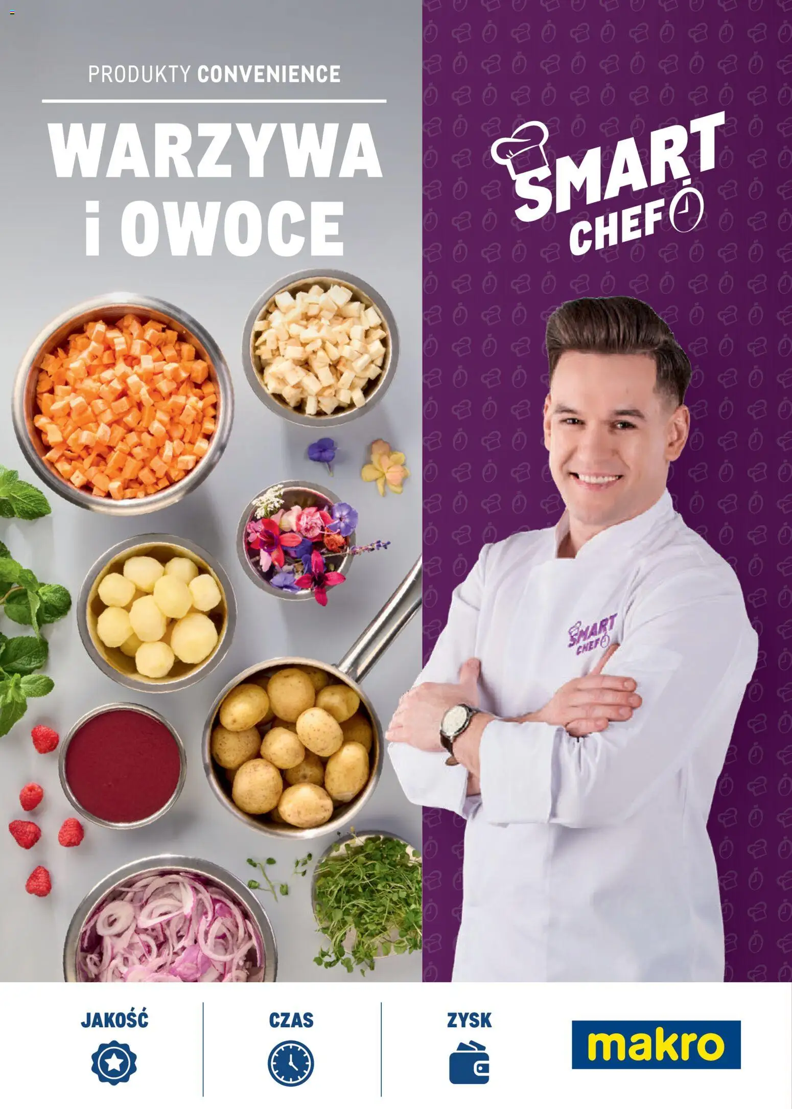 Pogląd gazetki "Smart Chef - Warzywa i Owoce" ze sklepu Makro ważnej od 01.01.2026 - Owoce, Warzywa