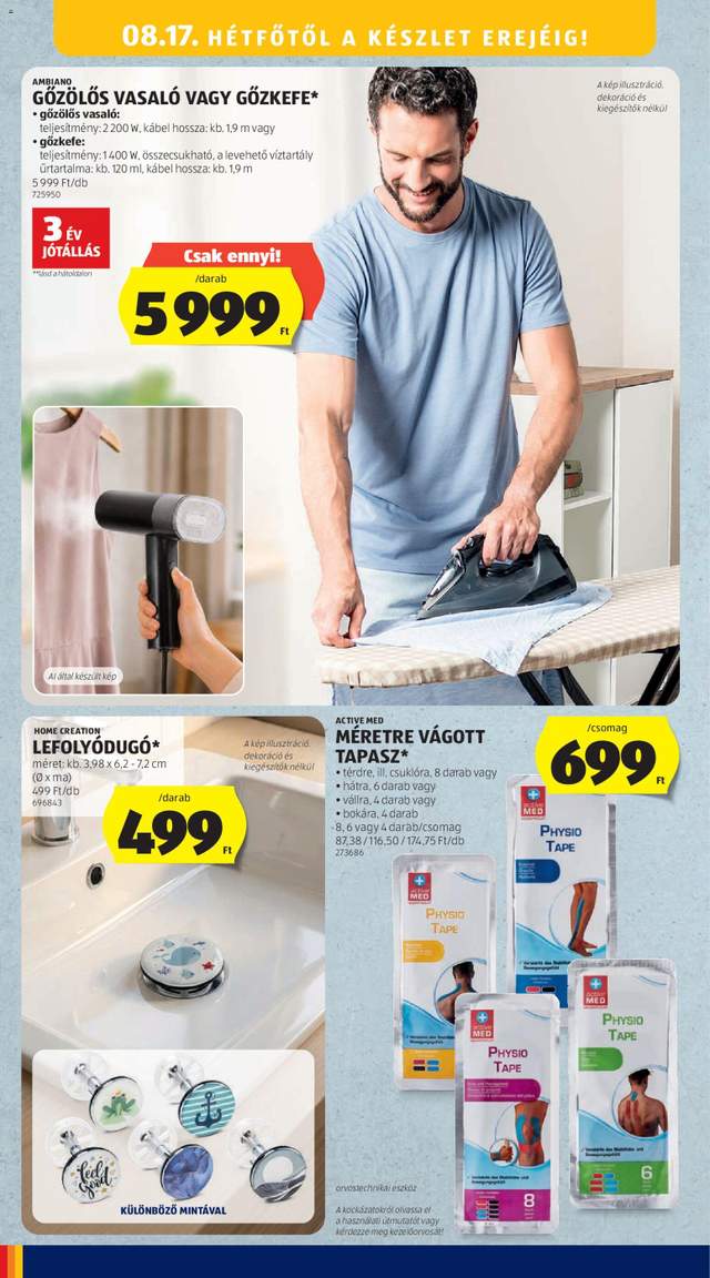 Új Aldi akciós újság 08.13.