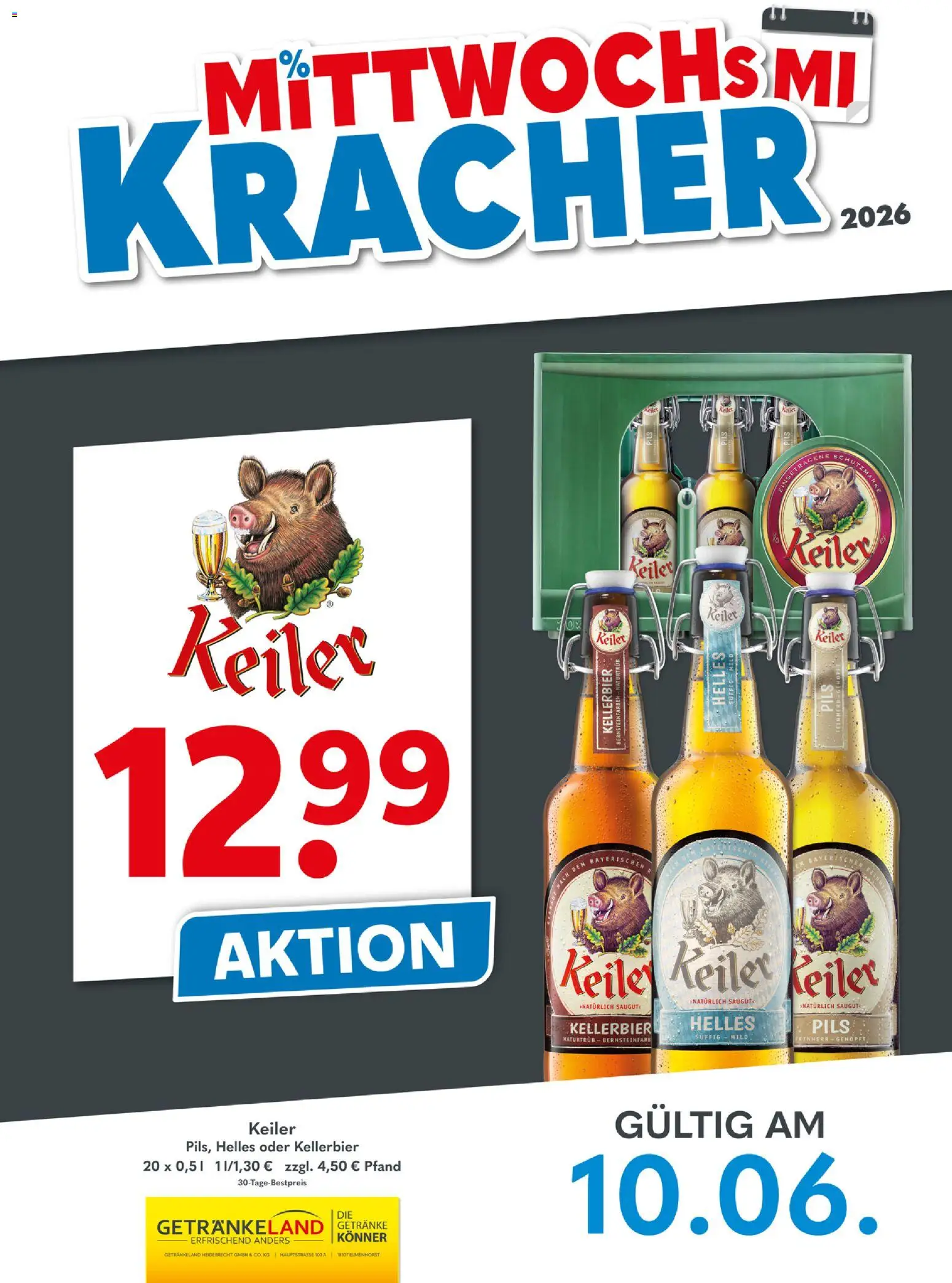 Vorschau von dem Prospekt des Geschäftes Getränkeland, gültig ab dem 10.06.2026