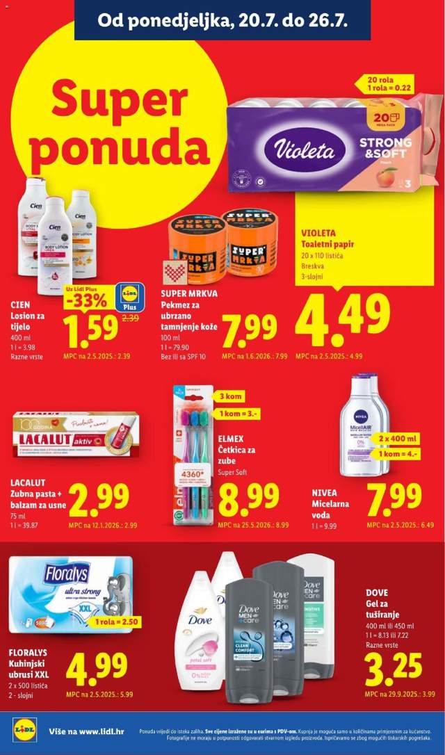 Novi Lidl katalog od 20.07.