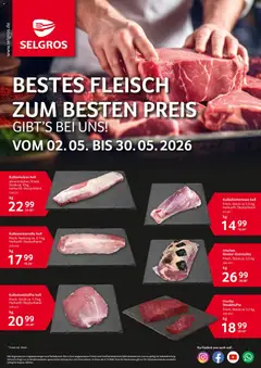 Vorschau von dem Prospekt des Geschäftes Selgros, gültig ab dem 02.05.2026