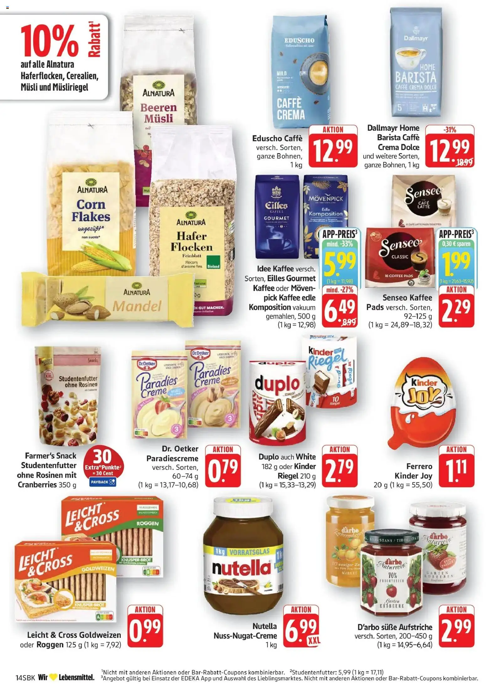 Vorschau von dem Prospekt des Geschäftes Edeka, gültig ab dem 19.10.2026