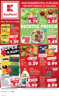 Vorschau von dem Prospekt des Geschäftes Kaufland, gültig ab dem 21.05.2026