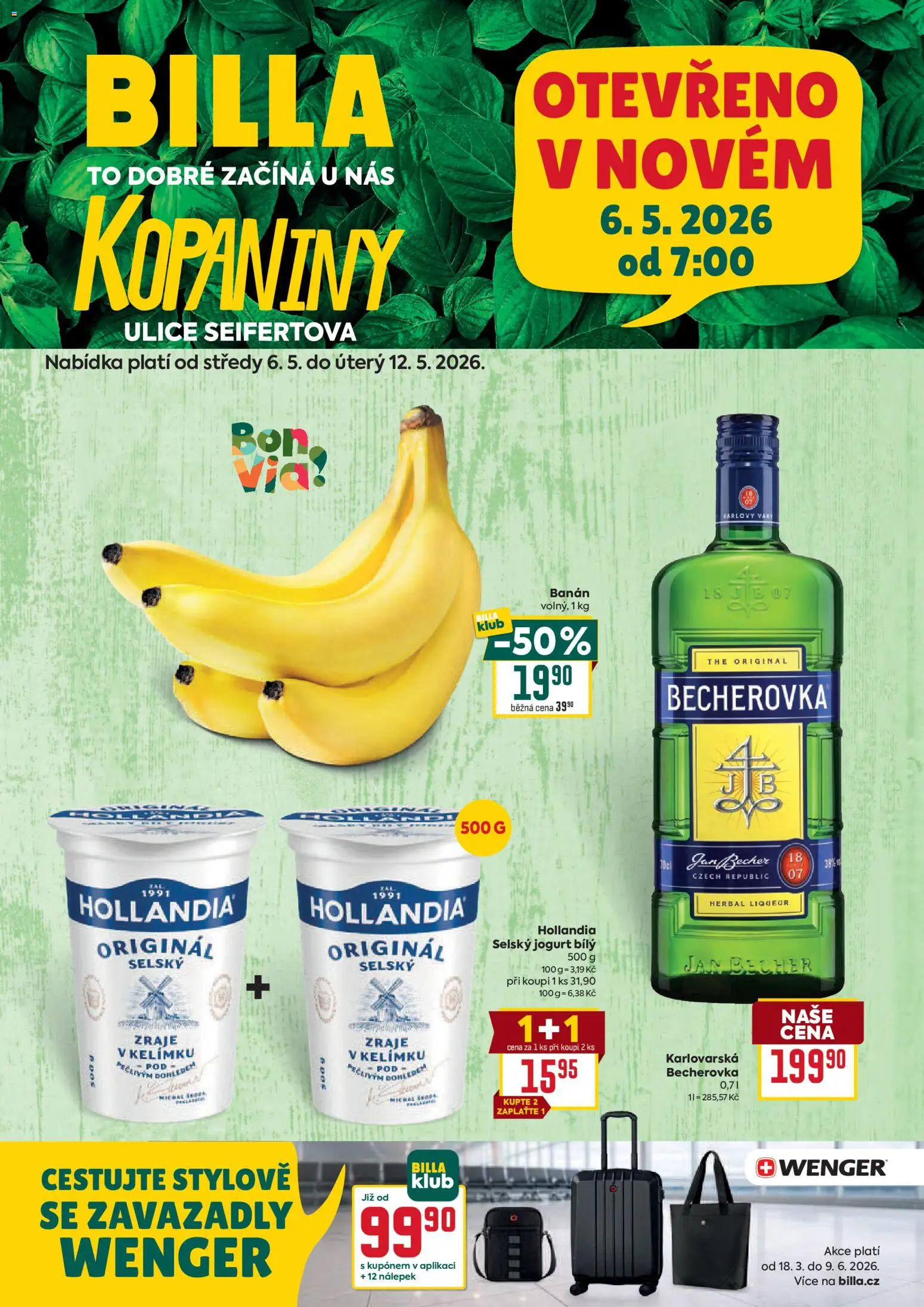 Náhled nabídky: Billa Billa Malý leták - Kopaniny platný od 06.05.2026