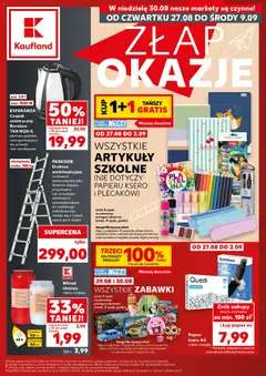 Náhled nabídky: Kaufland Polsko Kaufland Polsko leták - Złap okazje platný od 27.08.2026