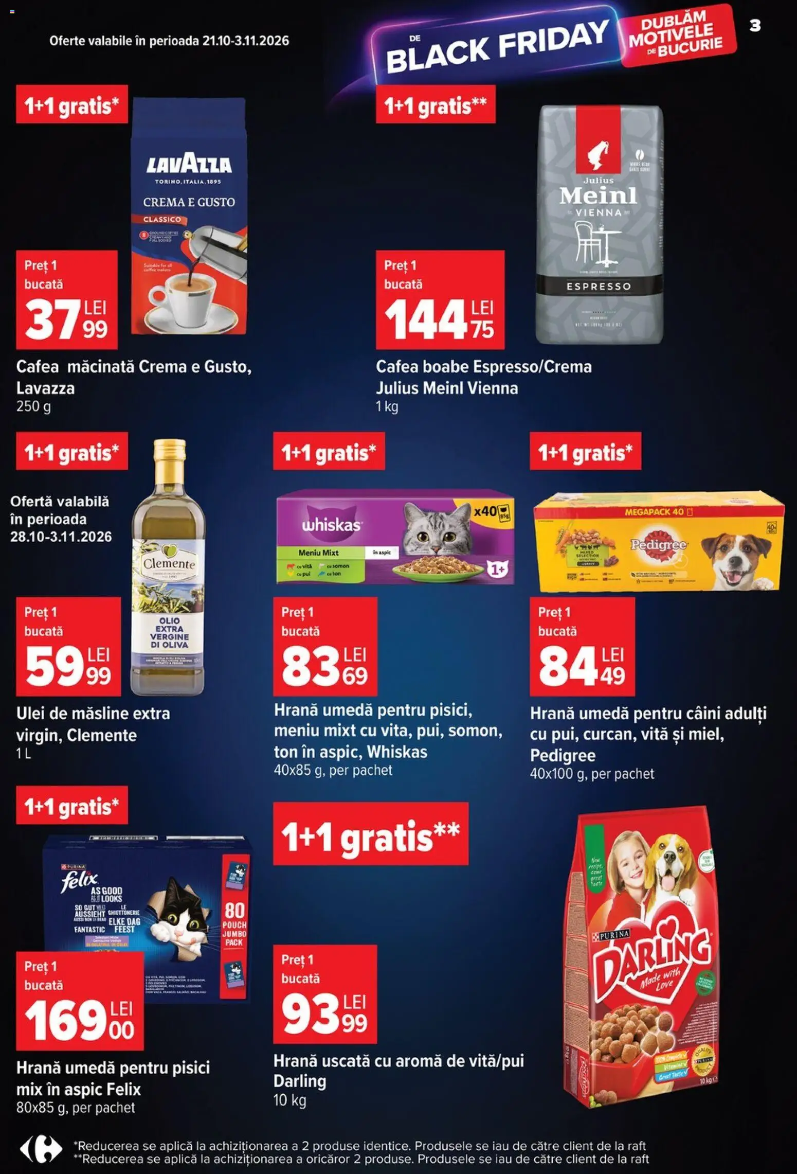 Previzualizarea de cataloage: Carrefour Carrefour Black Friday valabil de la 28.10.2026